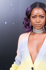 JUSTINE SKYE at Zadig & Voltaire Show at New York Fashion Week 02/12/2018