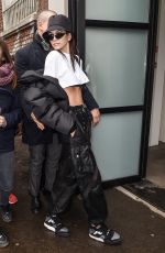 KAIA GERBER Arrives at Fendi Show at Milan Fashion Week 02/22/2018