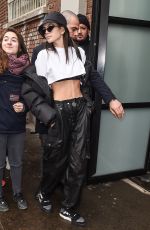 KAIA GERBER Arrives at Fendi Show at Milan Fashion Week 02/22/2018