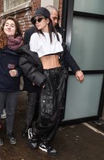 KAIA GERBER Arrives at Fendi Show at Milan Fashion Week 02/22/2018