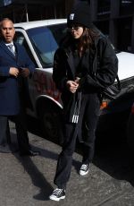 KAIA GERBER Arrives at Mercer Hotel in New York 02/08/2018