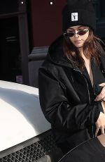 KAIA GERBER Arrives at Mercer Hotel in New York 02/08/2018
