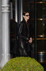 KAIA GERBER Arrives at Versace Fashion Show in Milan 02/23/2018