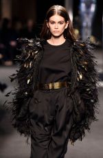 KAIA GERBER at Alberta Ferretti Fall/Winter Show at Milan Fashion Week 02/21/2018