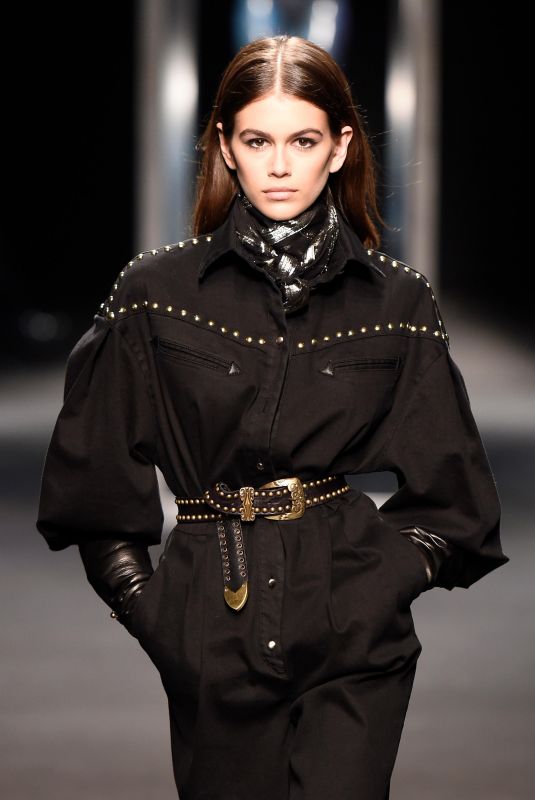 KAIA GERBER at Alberta Ferretti Fall/Winter Show at Milan Fashion Week 02/21/2018