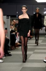 KAIA GERBER at Alexander Wang Runway Show at New York Fashion Week 02/10/2018