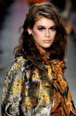 KAIA GERBER at Anna Sui Runway Show at New York Fashion Week 02/12/2018