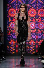 KAIA GERBER at Anna Sui Runway Show at New York Fashion Week 02/12/2018