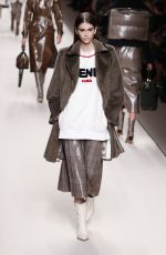 KAIA GERBER at Fendi Fashion Show at MFW in Milan 02/22/2018