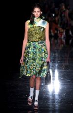 KAIA GERBER at Prada Show at Milan Fashion Week 02/22/2018
