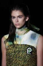 KAIA GERBER at Prada Show at Milan Fashion Week 02/22/2018