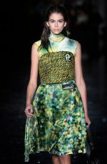 KAIA GERBER at Prada Show at Milan Fashion Week 02/22/2018