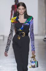 KAIA GERBER at Versace Runway Show at Milan Fashion Week 02/23/2018