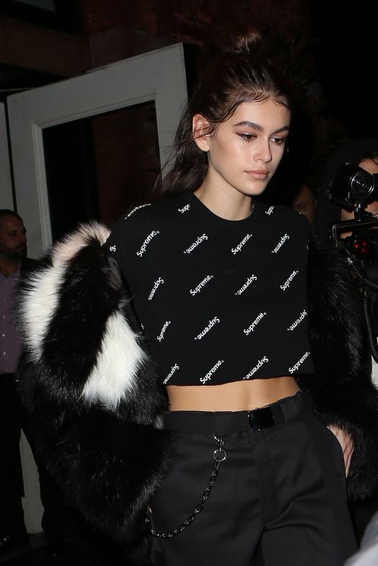 KAIA GERBER Night Out in New York 02/11/2018 – HawtCelebs
