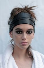 KAIA GERBER on the Backstage of Tom Ford Show at New York Fashion Week 02/08/2018