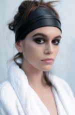 KAIA GERBER on the Backstage of Tom Ford Show at New York Fashion Week 02/08/2018