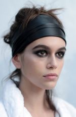 KAIA GERBER on the Backstage of Tom Ford Show at New York Fashion Week 02/08/2018