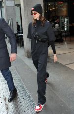 KAIA GERBER Out and About in Milan 02/21/2018