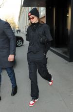 KAIA GERBER Out and About in Milan 02/21/2018
