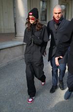 KAIA GERBER Out and About in Milan 02/21/2018