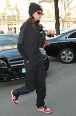 KAIA GERBER Out and About in Milan 02/21/2018