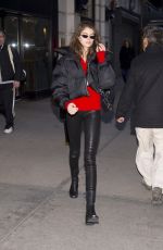 KAIA GERBER Out and About in New York 02/05/2018