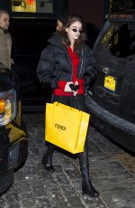 KAIA GERBER Out and About in New York 02/05/2018