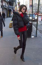 KAIA GERBER Out and About in New York 02/05/2018