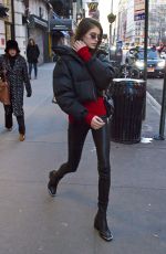 KAIA GERBER Out and About in New York 02/05/2018