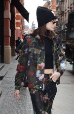 KAIA GERBER Out and About in New York 02/09/2018