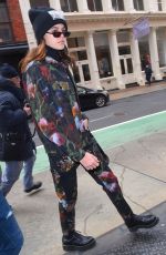 KAIA GERBER Out and About in New York 02/09/2018