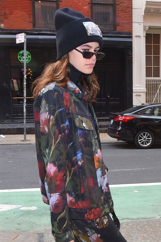 KAIA GERBER Out and About in New York 02/09/2018
