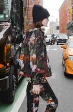 KAIA GERBER Out and About in New York 02/09/2018