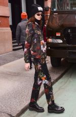 KAIA GERBER Out and About in New York 02/09/2018