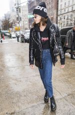 KAIA GERBER Out in New York 02/07/2018