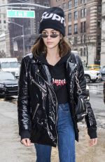 KAIA GERBER Out in New York 02/07/2018