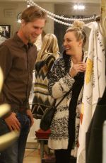 KALEY CUOCO and Karl Cook Shopping for Valentine