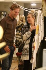 KALEY CUOCO and Karl Cook Shopping for Valentine