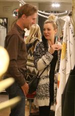 KALEY CUOCO and Karl Cook Shopping for Valentine