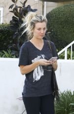KALEY CUOCO Leaves a Office Building in Los Angeles 02/06/2018