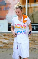 KALEY CUOCO Leaves Yoga Class in Los Angeles 02/12/2018