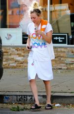 KALEY CUOCO Leaves Yoga Class in Los Angeles 02/12/2018