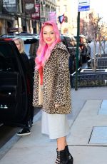 KANDEE JOHNSON Arrives at AOL Build Series in New York 02/27/2017
