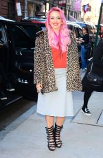 KANDEE JOHNSON Arrives at AOL Build Series in New York 02/27/2017