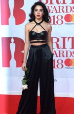 KARA MARNI at Brit Awards 2018 in London 02/21/2018