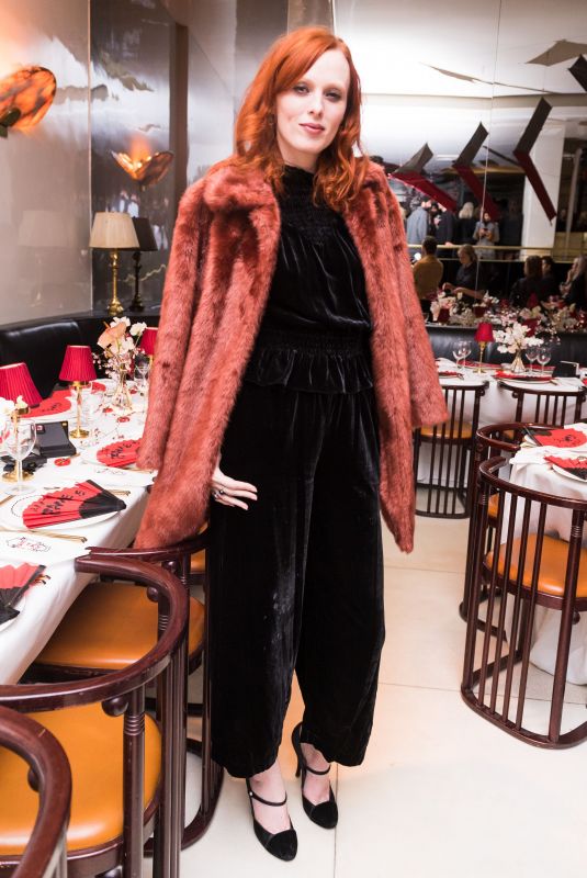 KAREN ELSON at Frame Fifth Anniversary Dinner in New York 02/10/2018