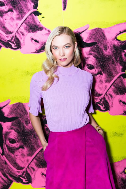 KARLIE KLOSS at Carolina Herrera Fashion Show at NYFW in New York 02/12/2018