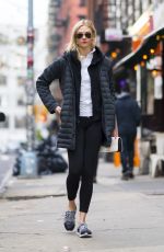 KARLIE KLOSS Out and About in New York 02/15/2018