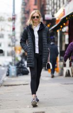 KARLIE KLOSS Out and About in New York 02/15/2018