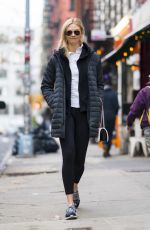 KARLIE KLOSS Out and About in New York 02/15/2018